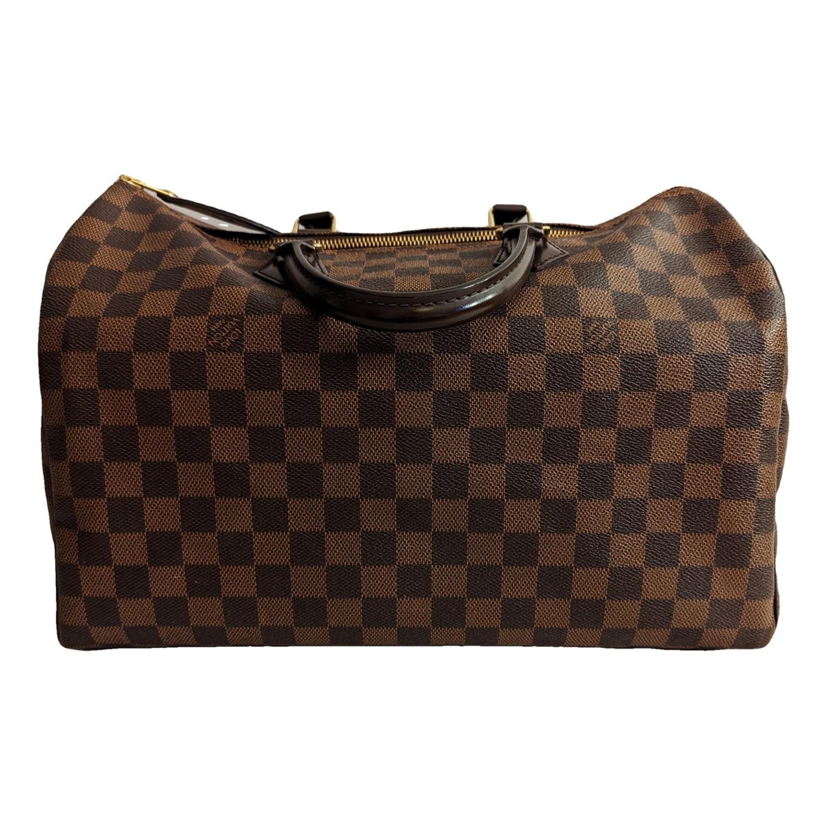 Speedy leather handbag