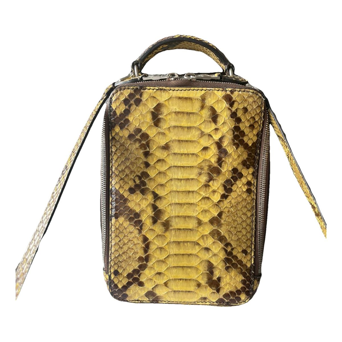 Pavé leather crossbody bag