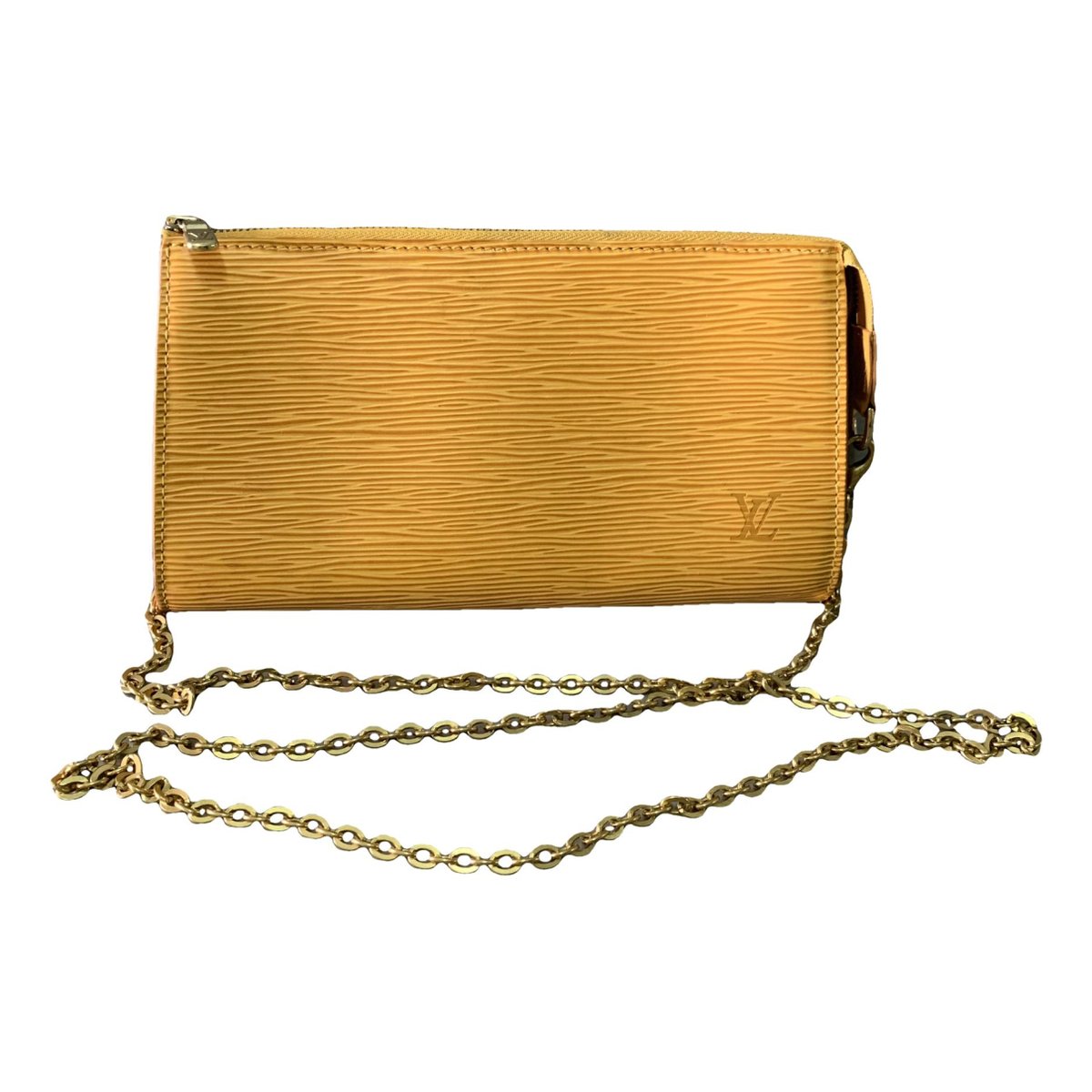 Pochette Accessoire leather handbag