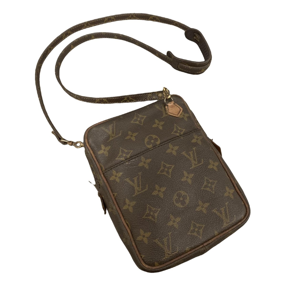 Danube leather crossbody bag