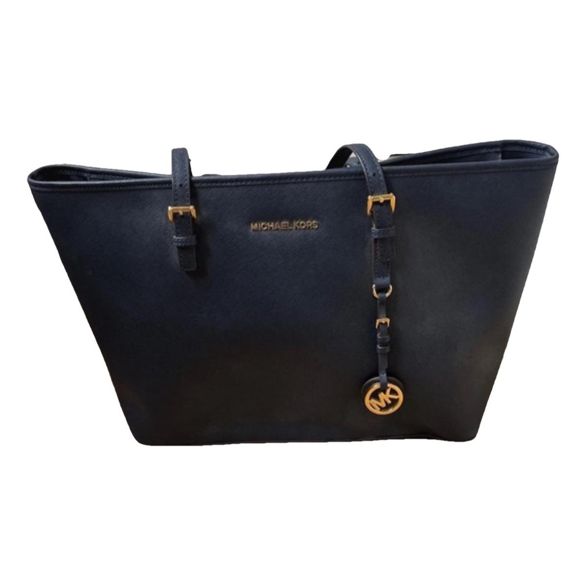 Jet Set leather travel bag