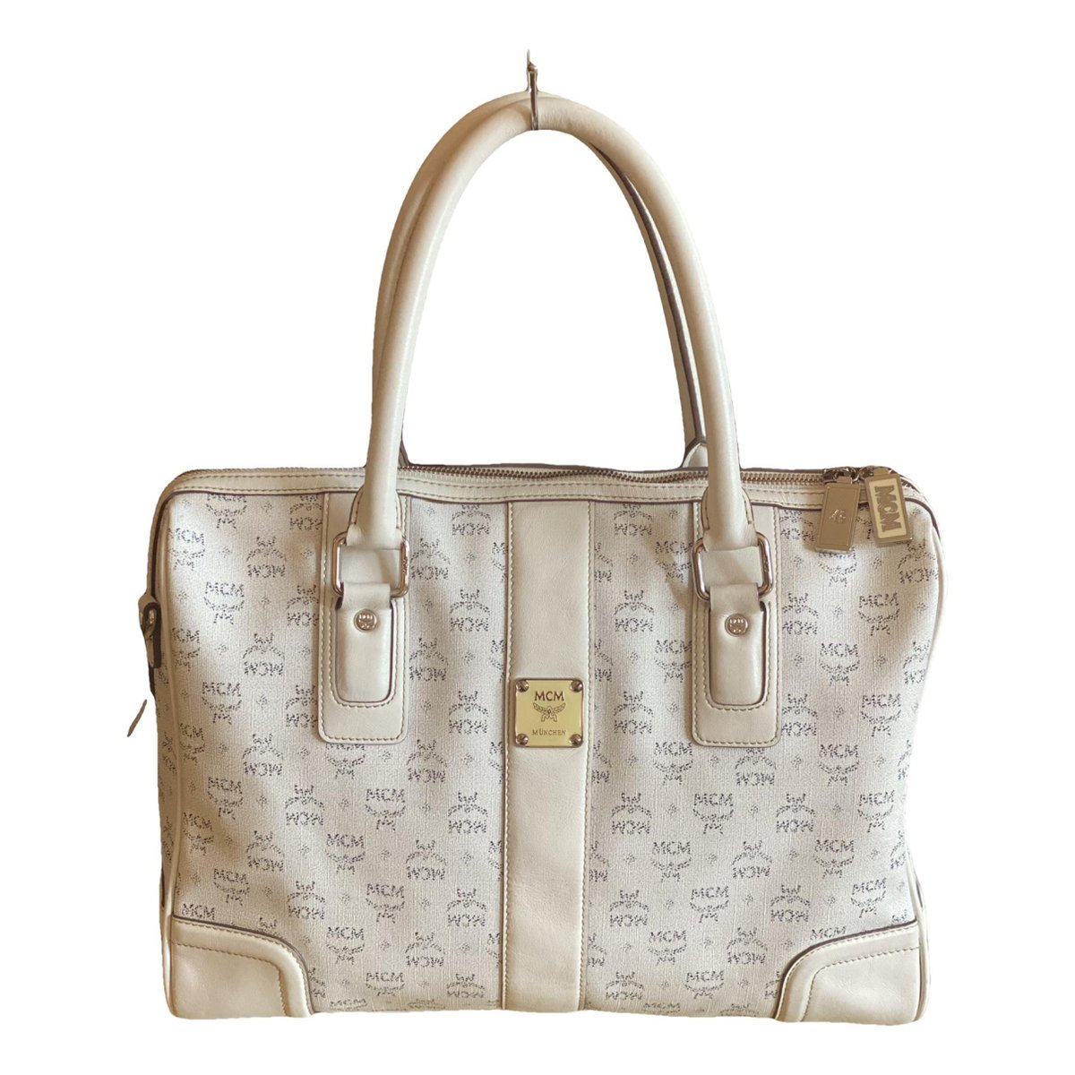 Boston leather handbag