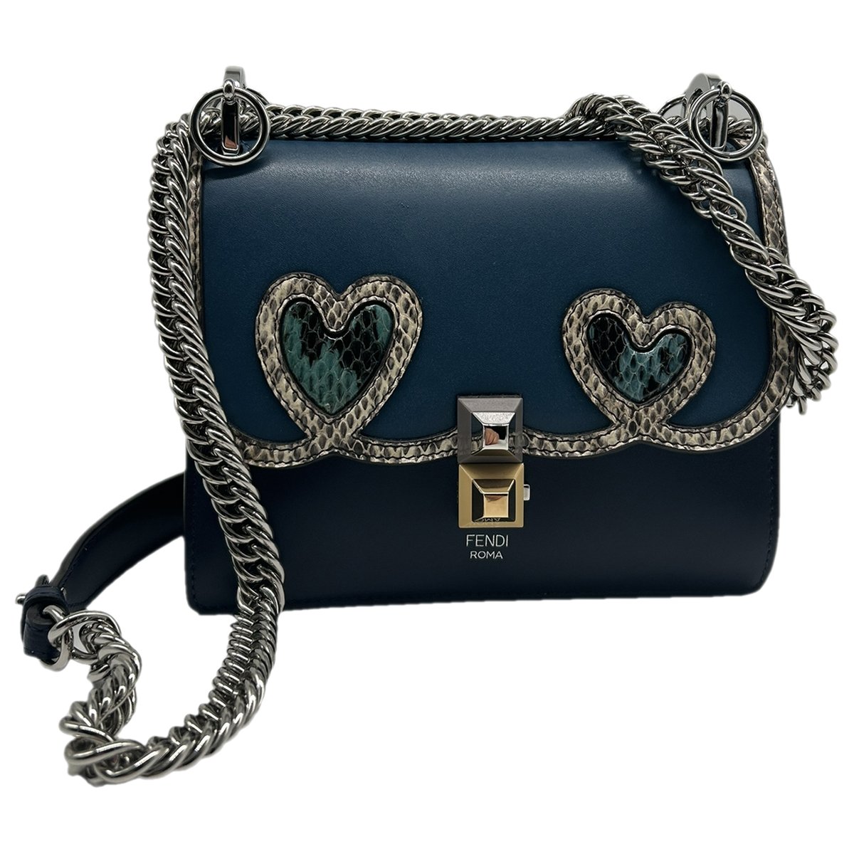 Kan I leather handbag