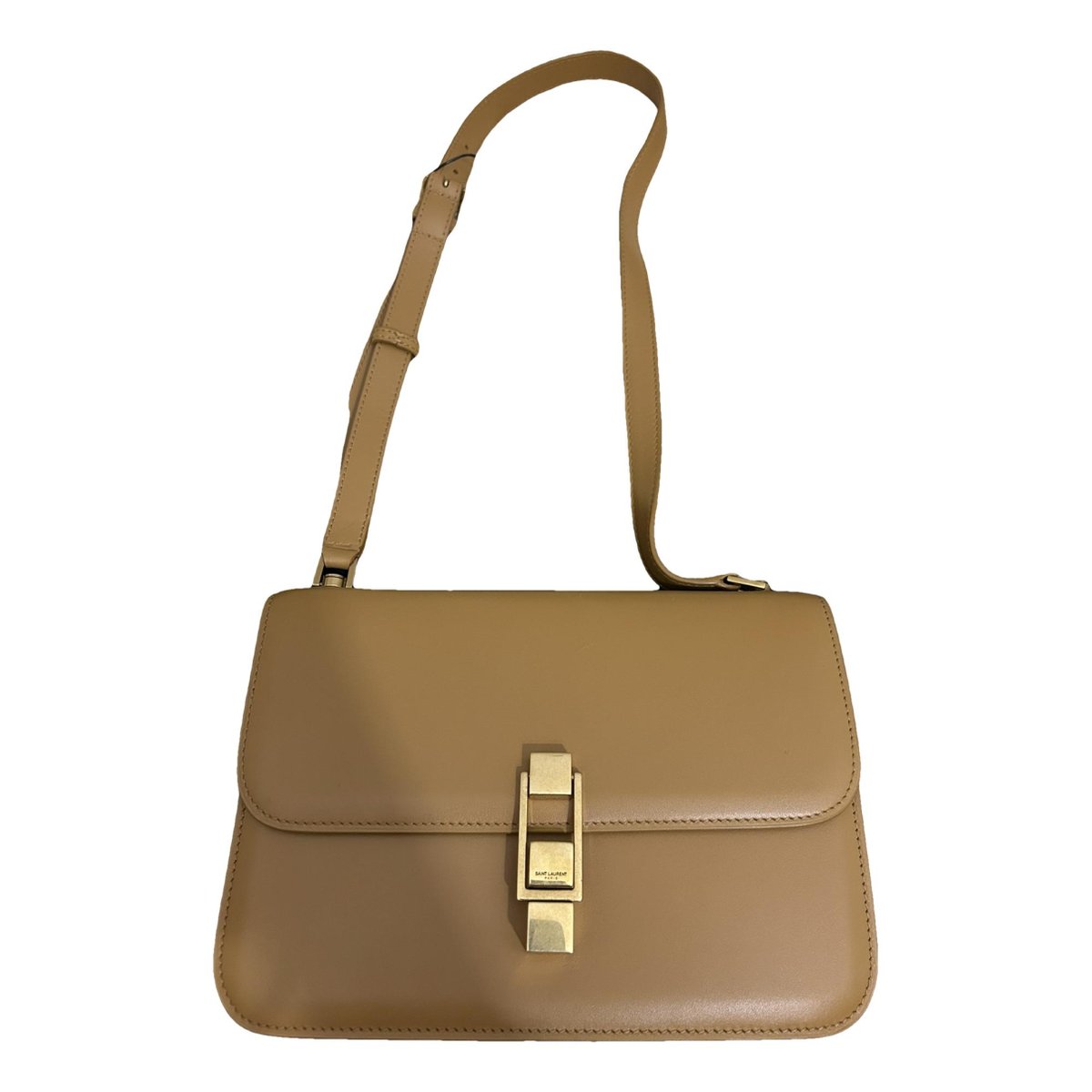 Carré leather crossbody bag
