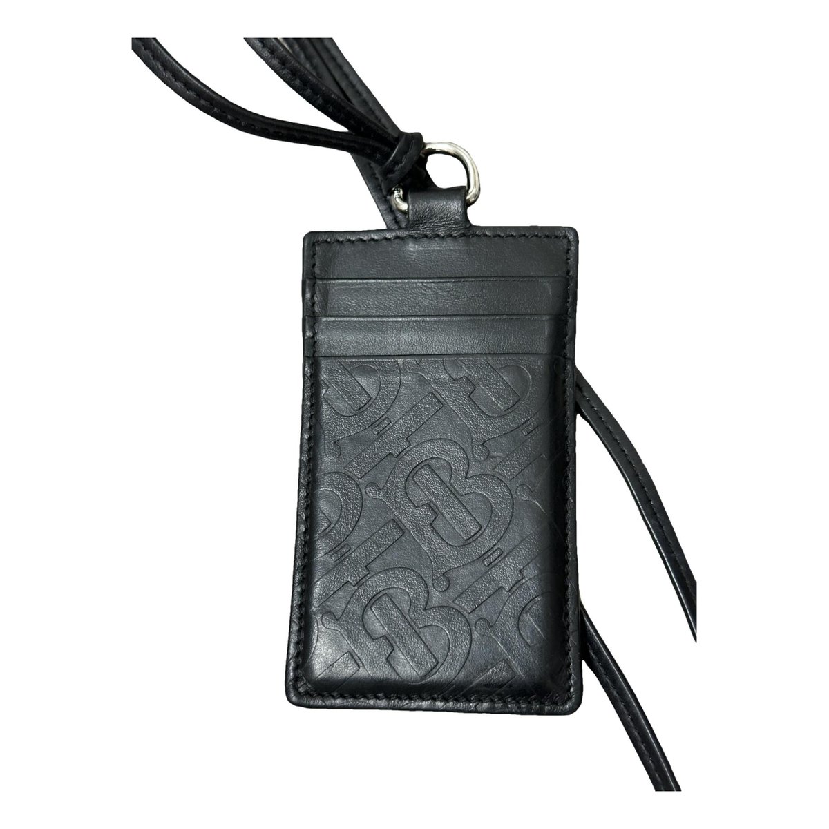 TB leather handbag