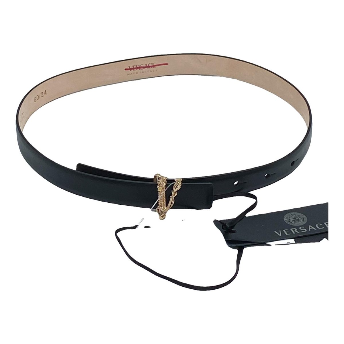 Virtus leather belt