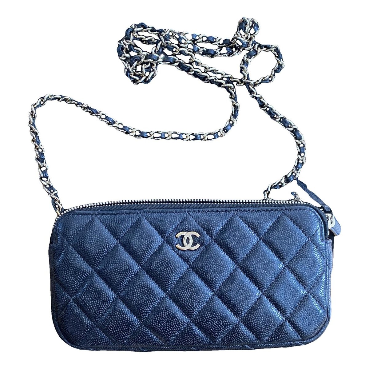 Wallet On Chain Timeless/Classique leather crossbody bag