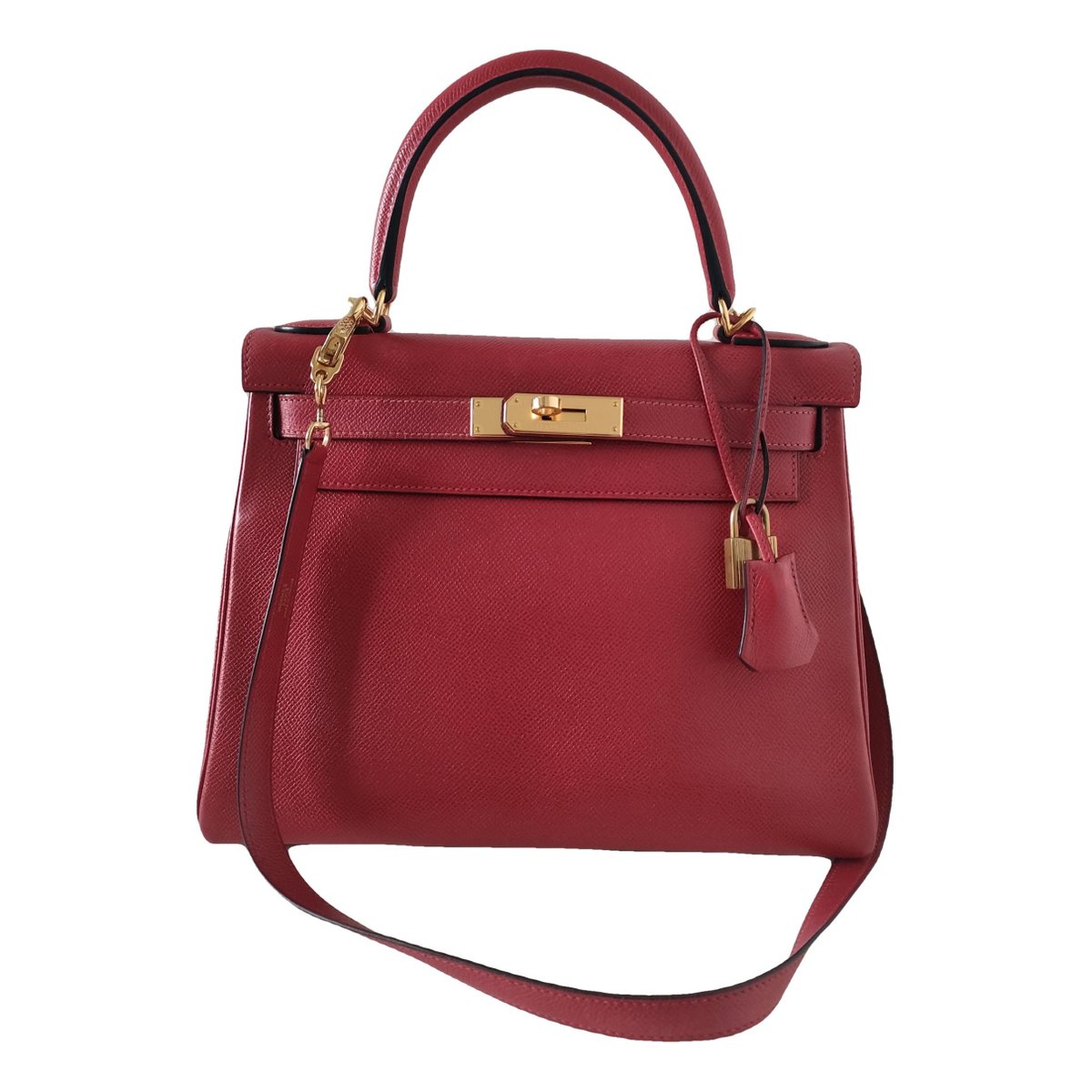 Kelly 28 leather handbag
