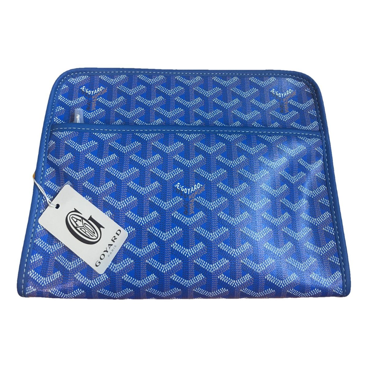 Jouvence leather clutch bag