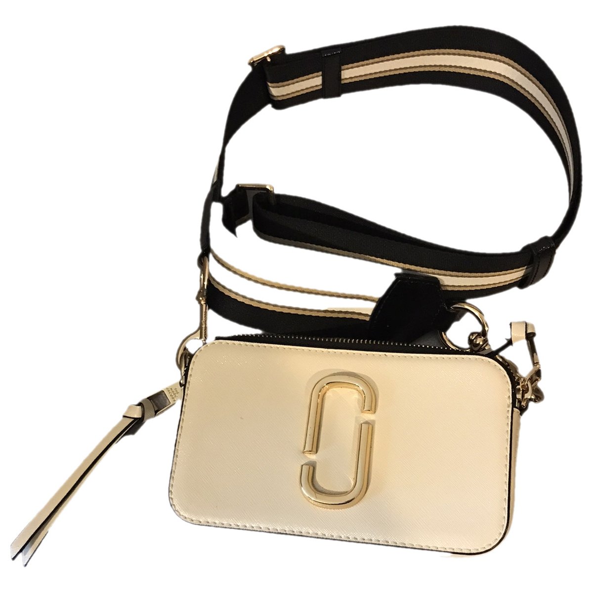 Snapshot leather crossbody bag