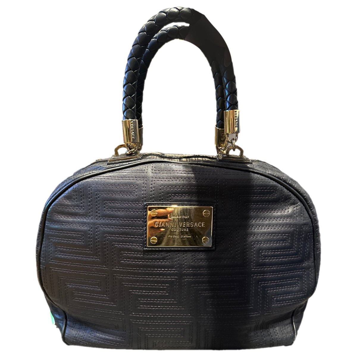 Leather handbag