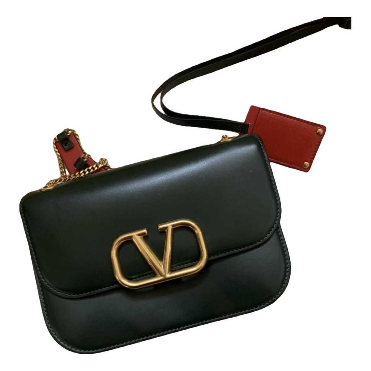 Loco East West leather crossbody bag