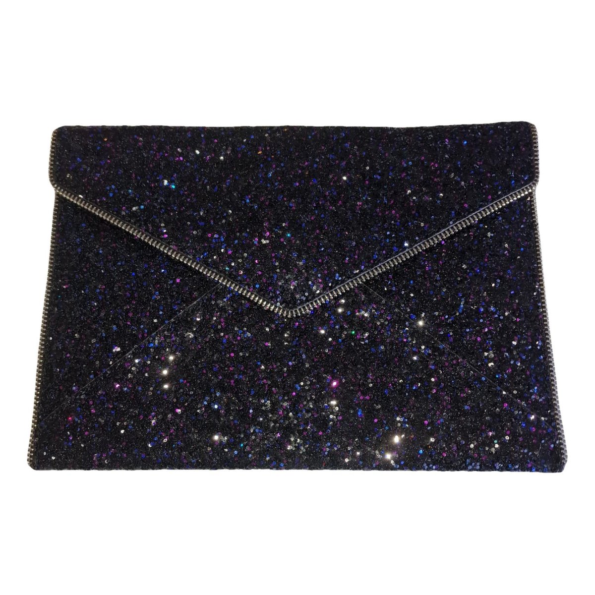 Vinyl clutch bag