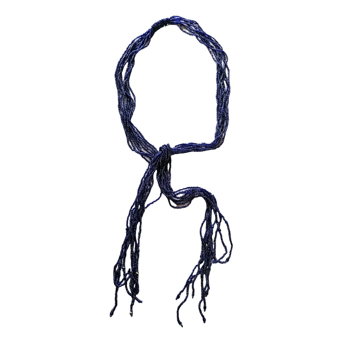 Lapis lazuli long necklace
