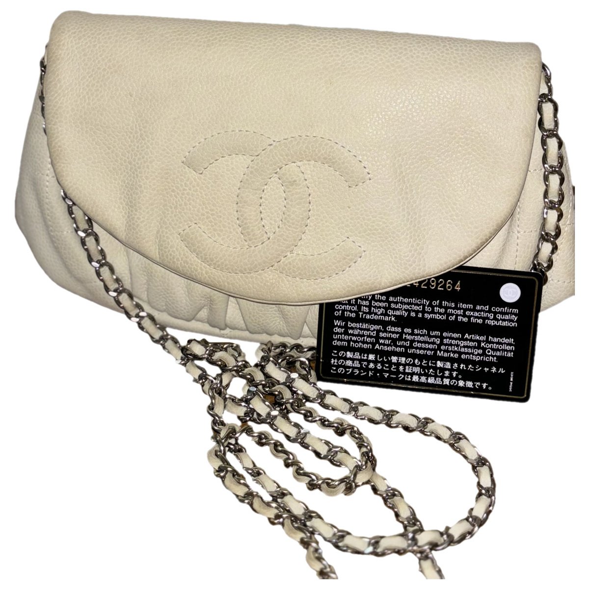Wallet On Chain Timeless/Classique leather crossbody bag
