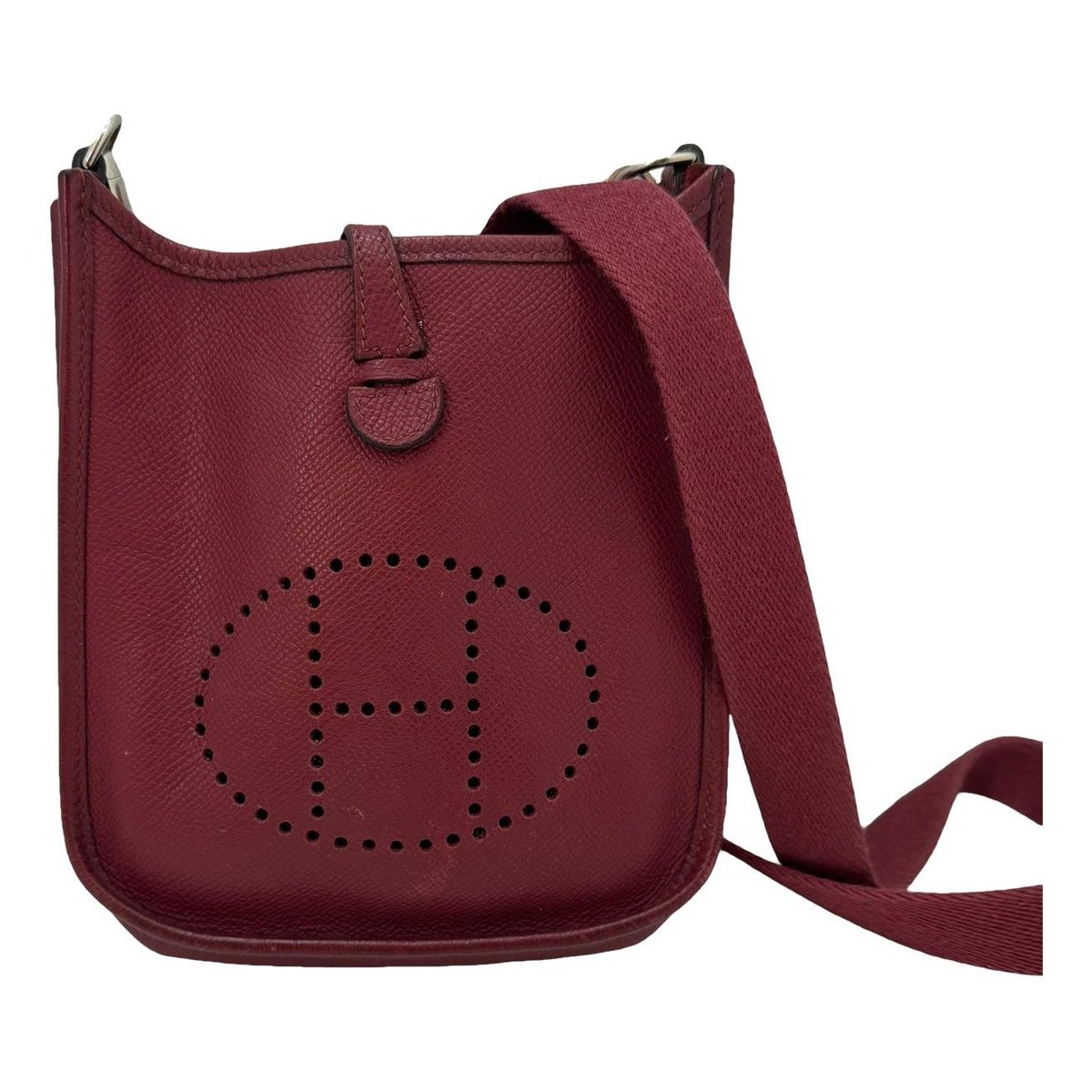 Evelyne leather crossbody bag