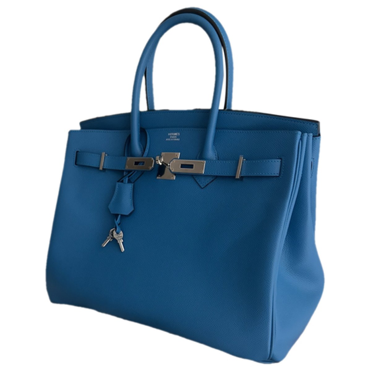 Birkin 35 leather handbag