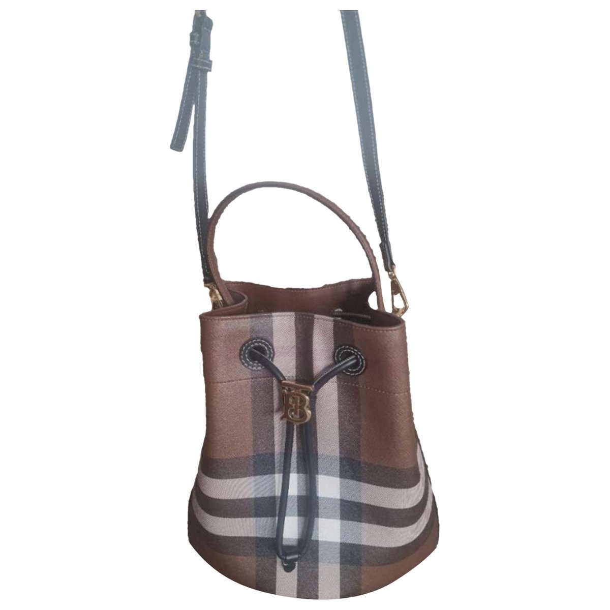 TB Bag Bucket Mini leather handbag