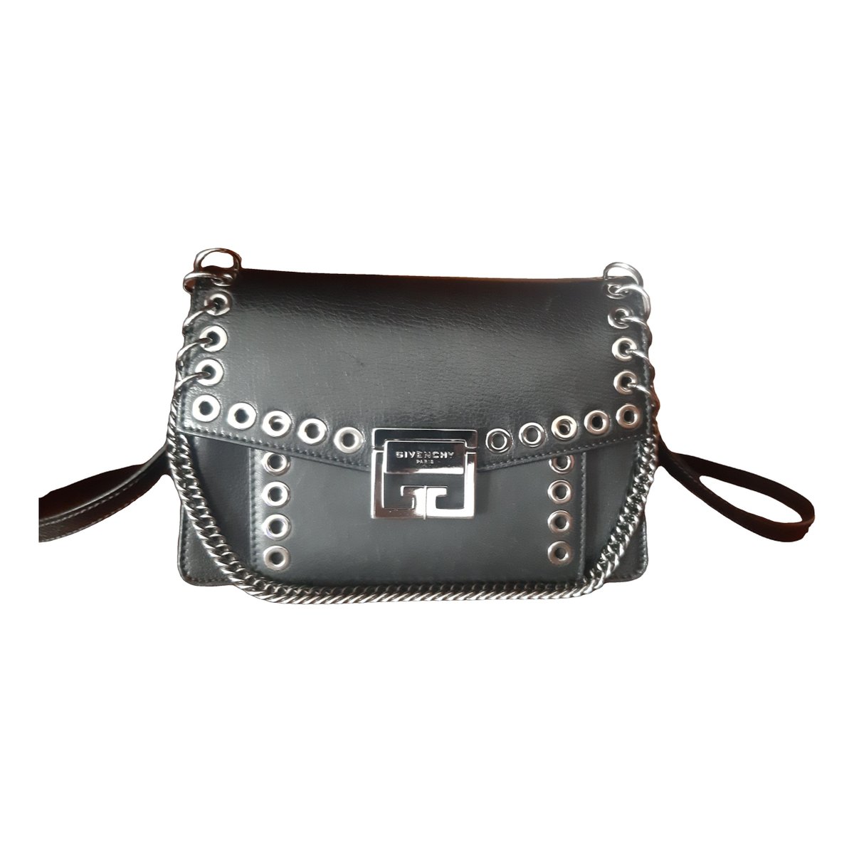 GV3 leather crossbody bag