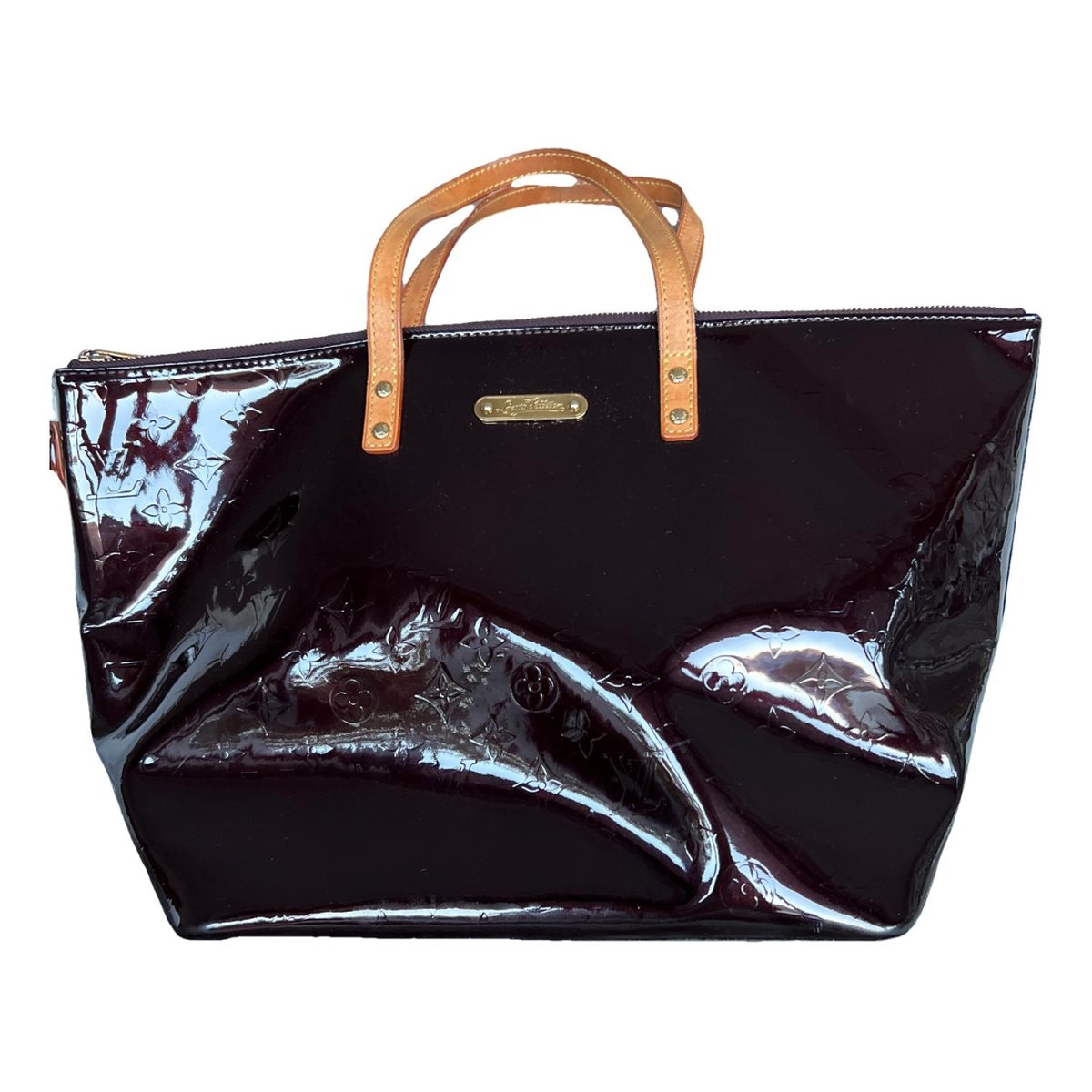 Alto patent leather handbag