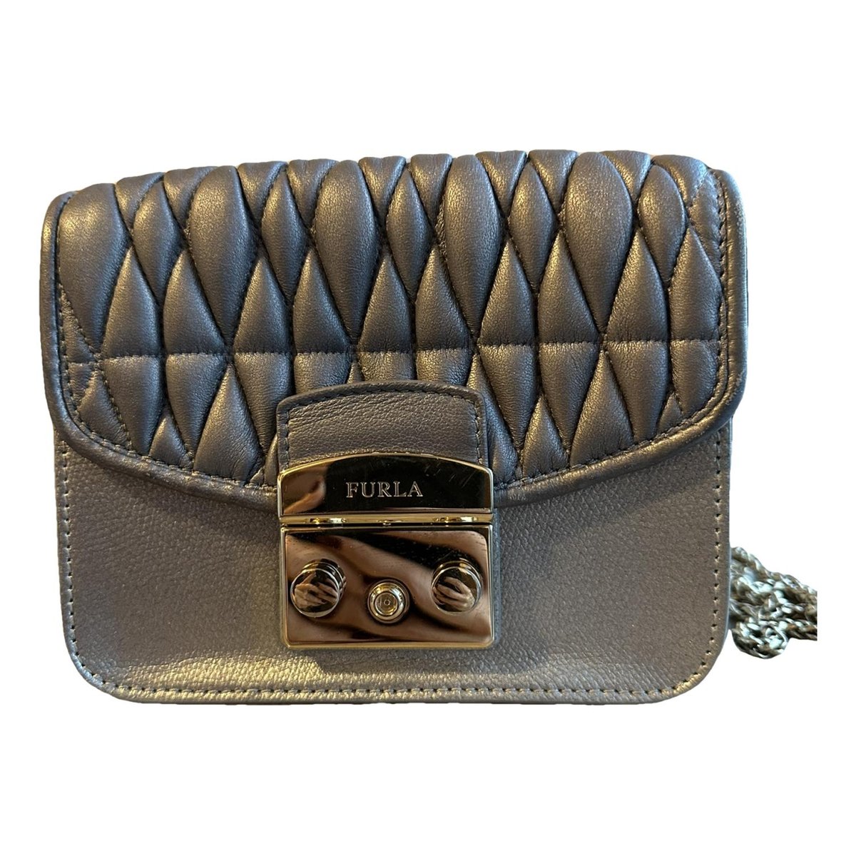 Metropolis leather crossbody bag