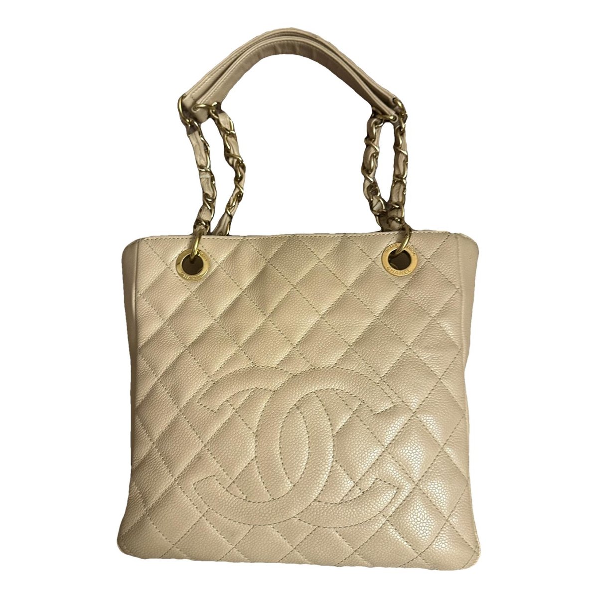 Grand shopping leather tote