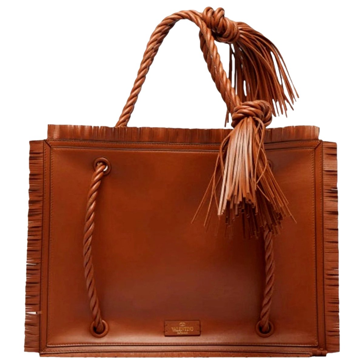 Uptown leather tote