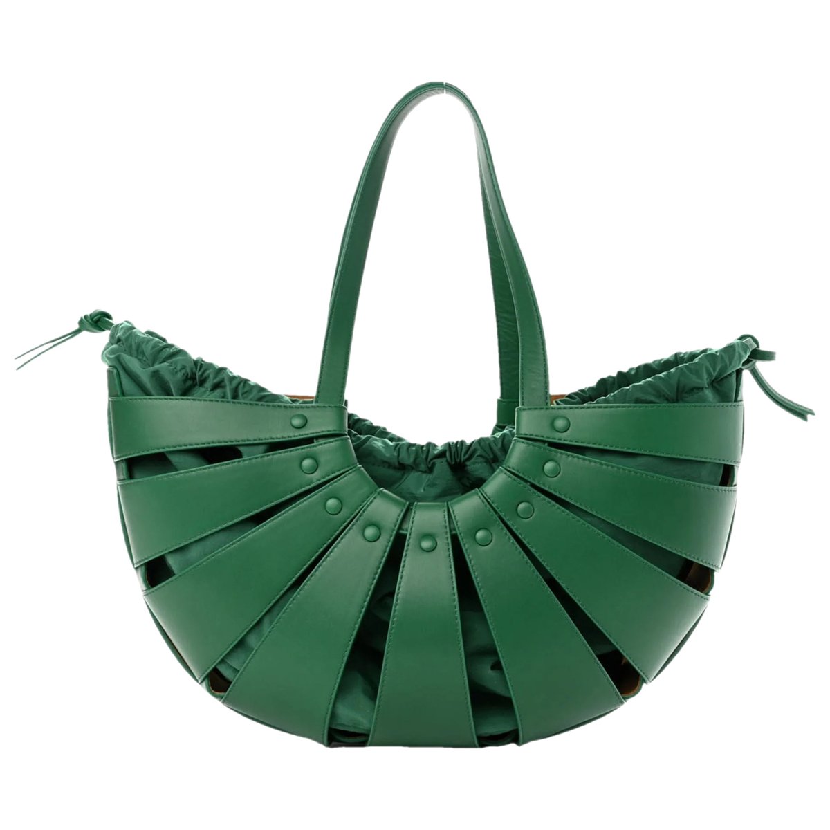 Marie Padded leather handbag