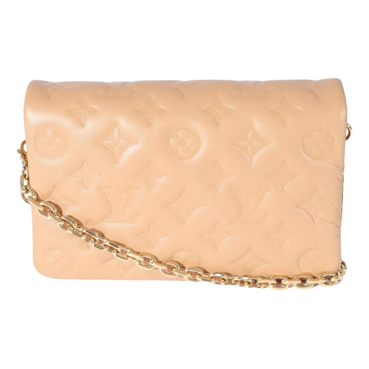 Coussin leather handbag