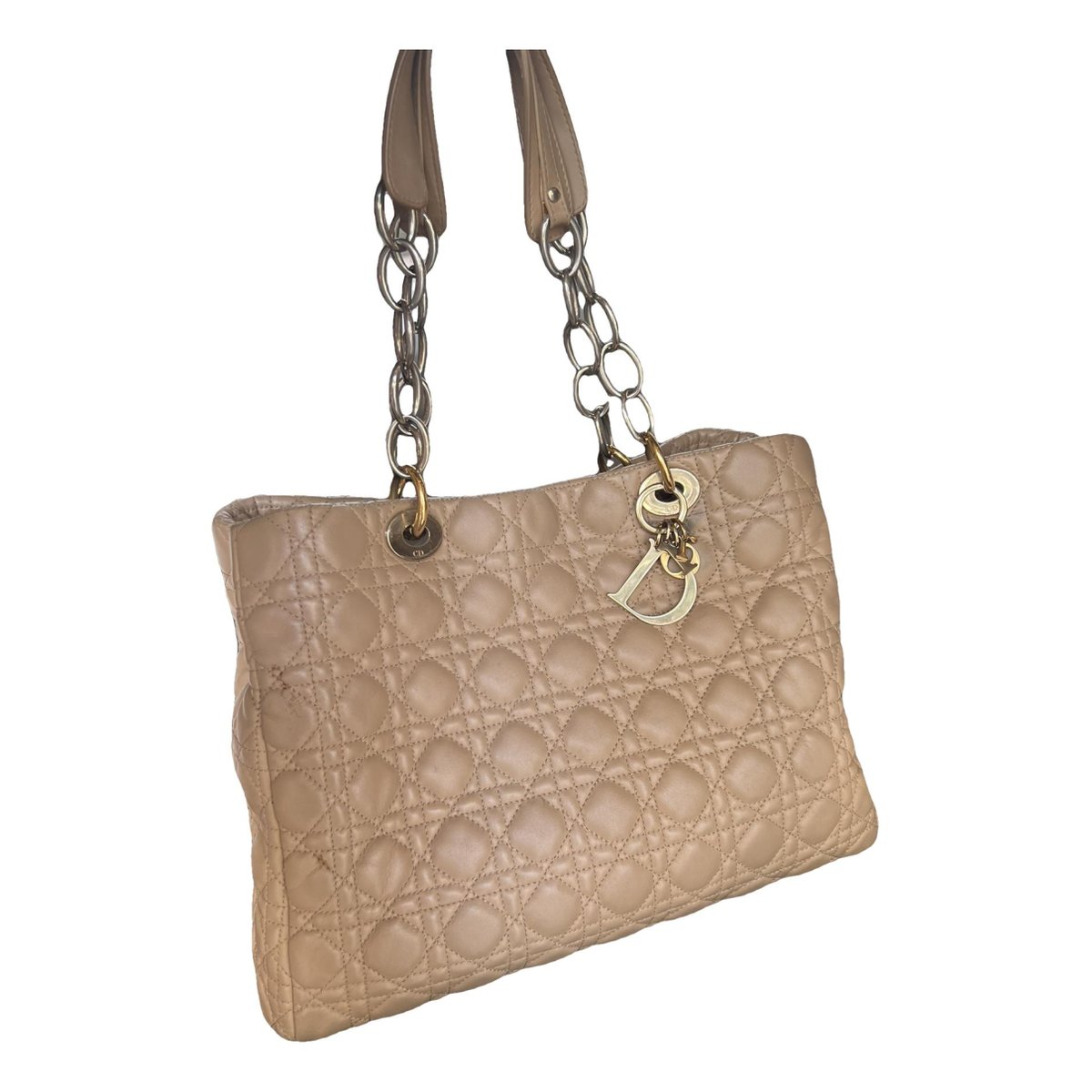 Dior Soft Shopping leather handbag