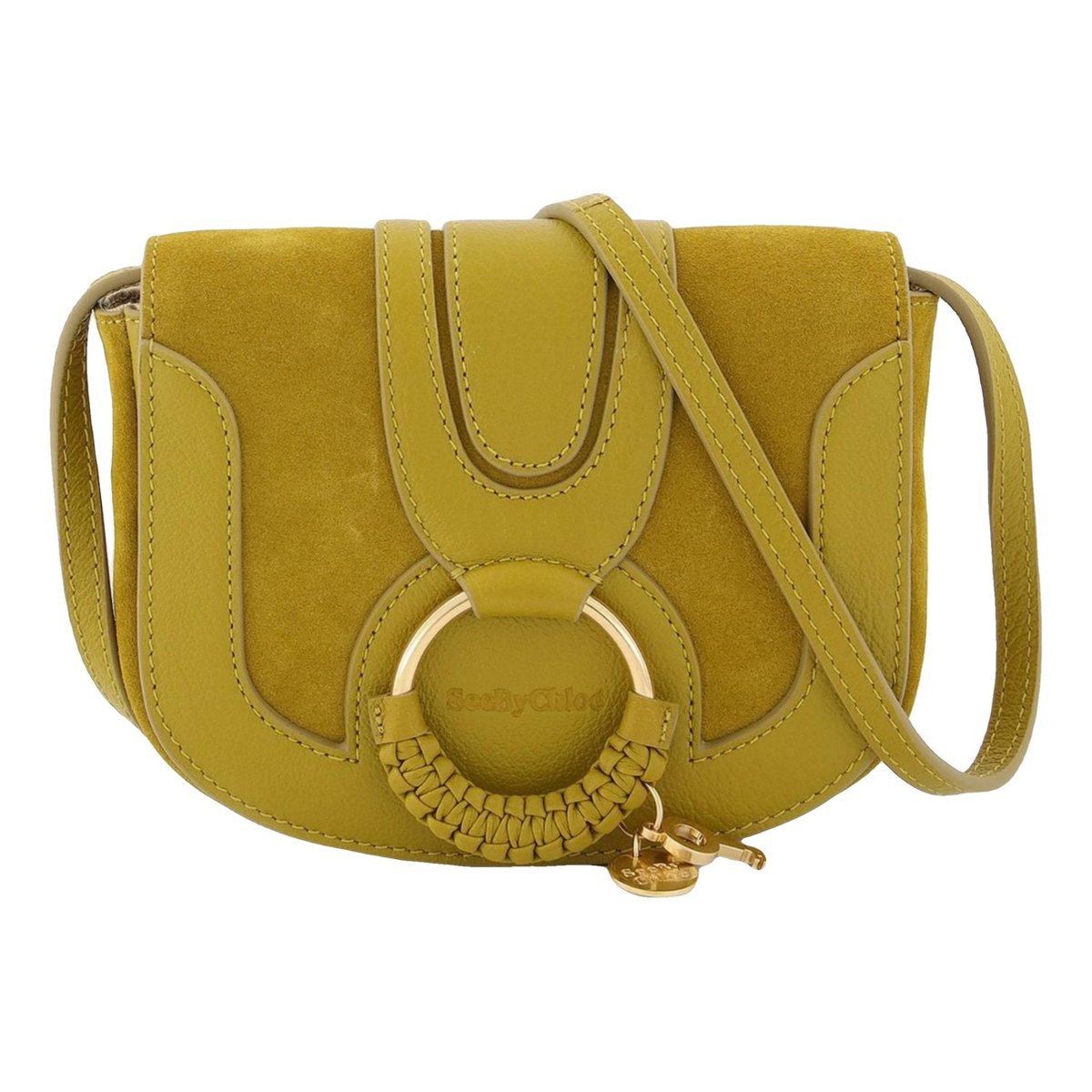 Leather crossbody bag
