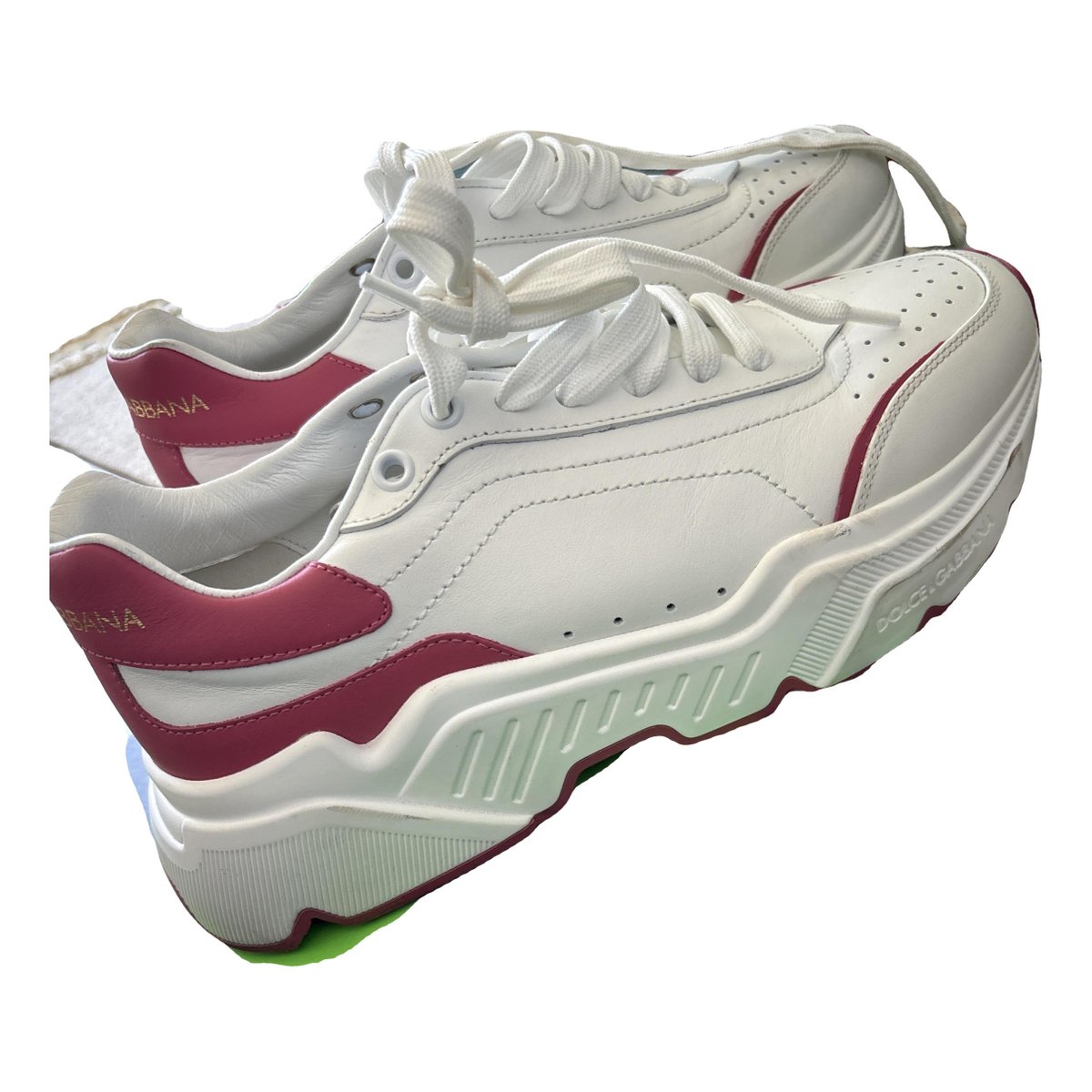 Daymaster leather trainers