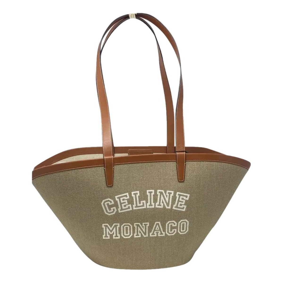 Couffin leather handbag