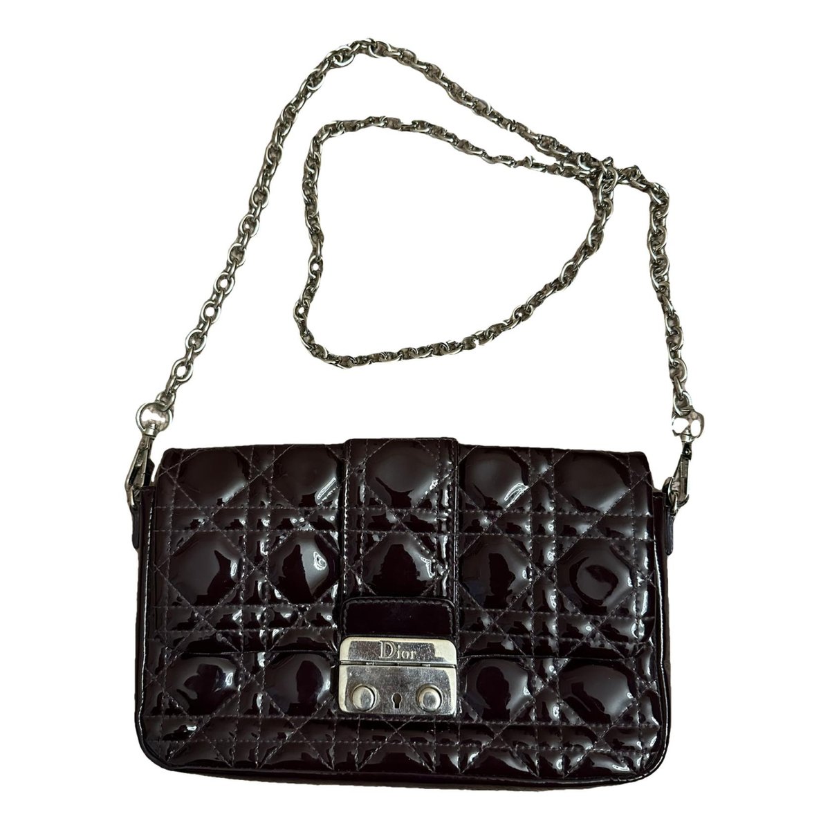 Miss Dior leather crossbody bag
