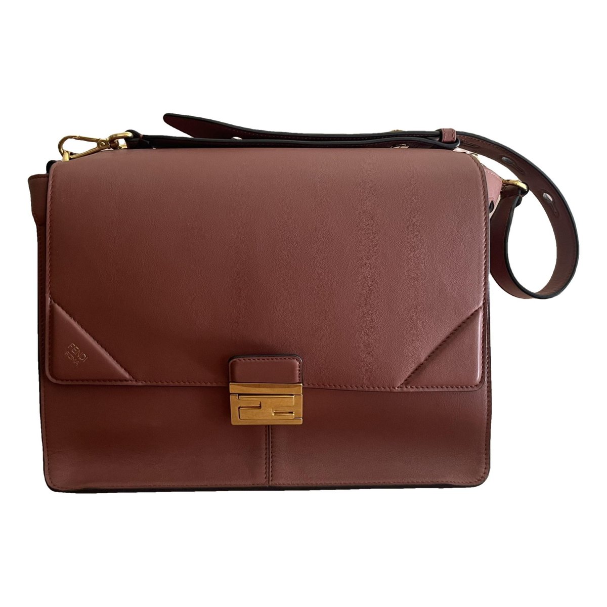 Kan U leather crossbody bag