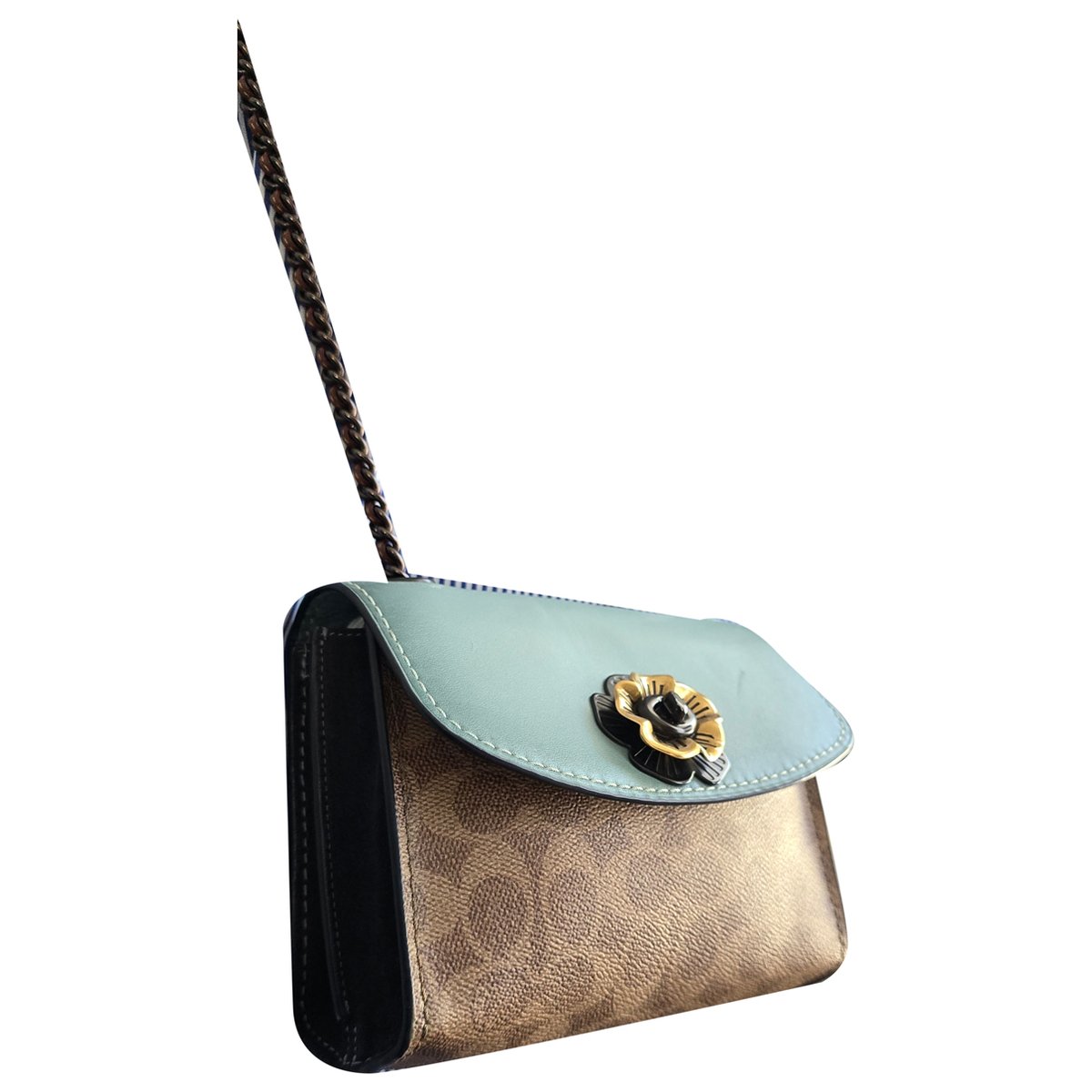 Parker leather crossbody bag