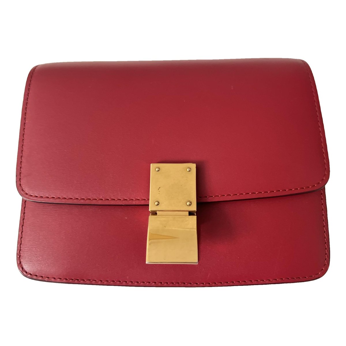 Classic leather crossbody bag