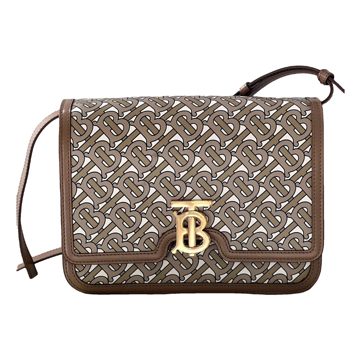 TB Bag Medium leather handbag