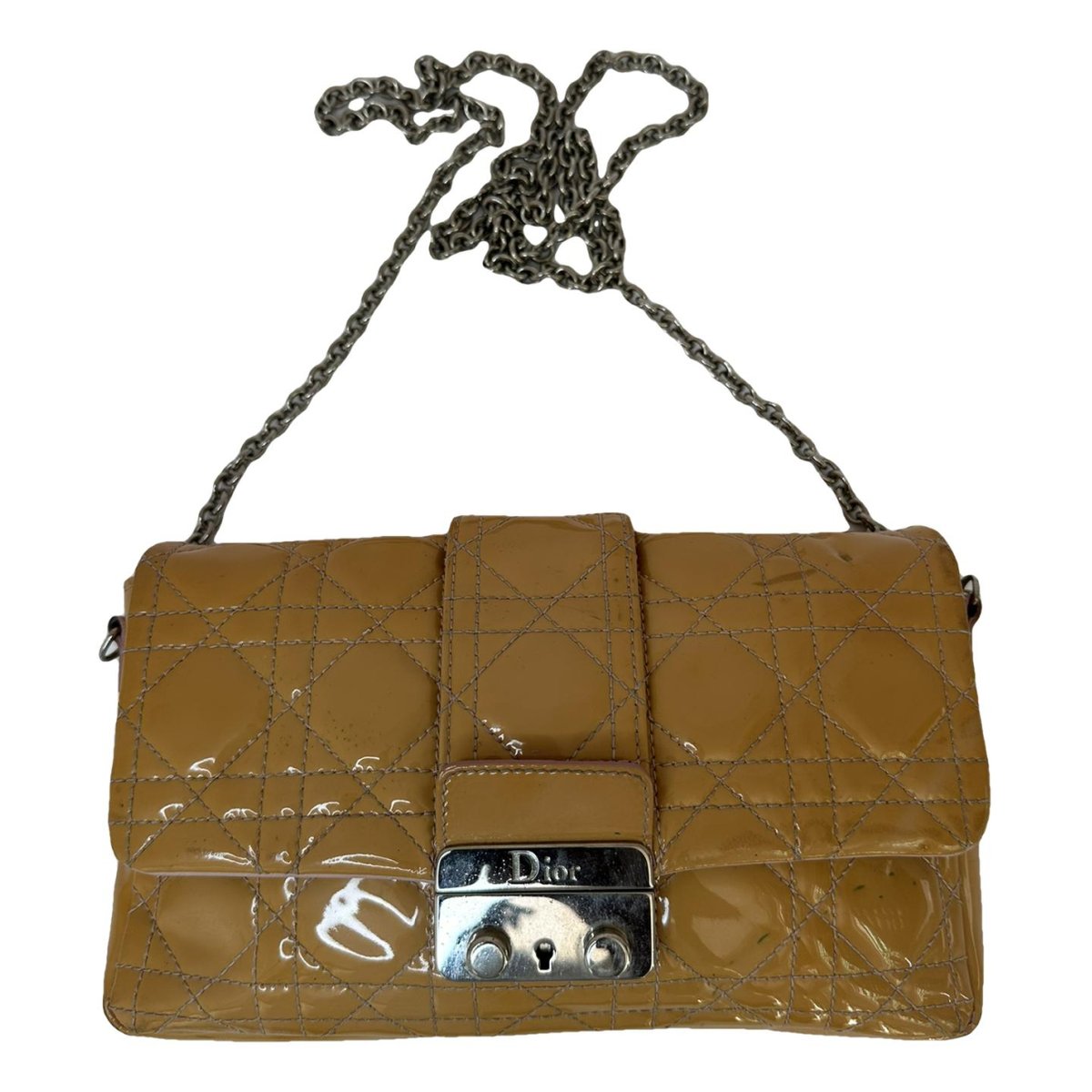 Miss Dior patent leather crossbody bag