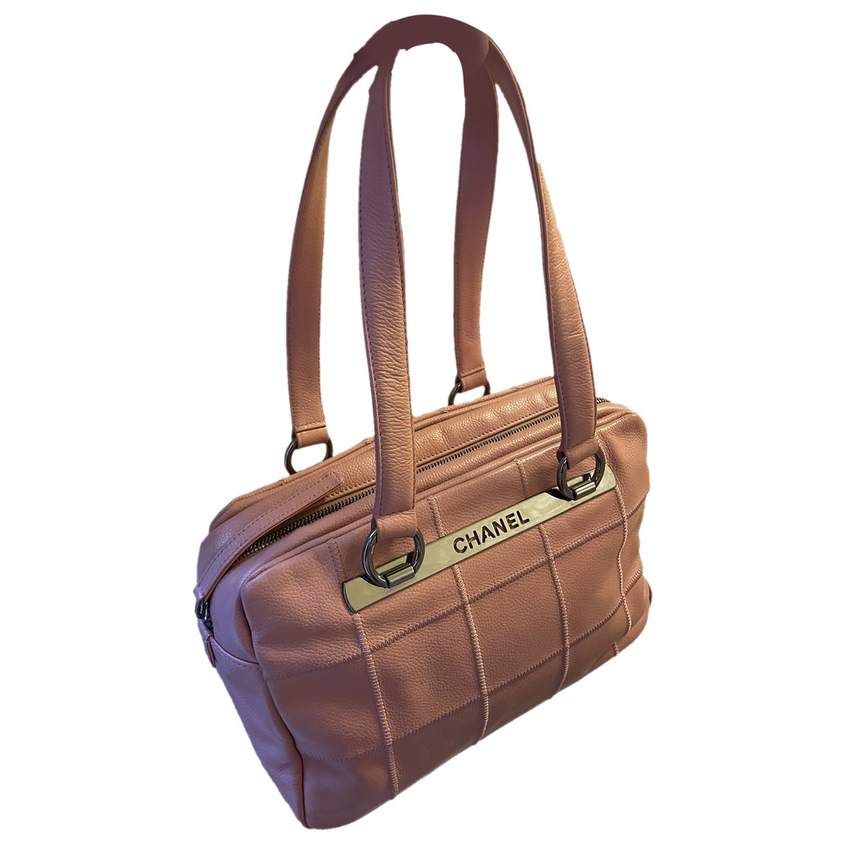 Bowling Bag leather handbag