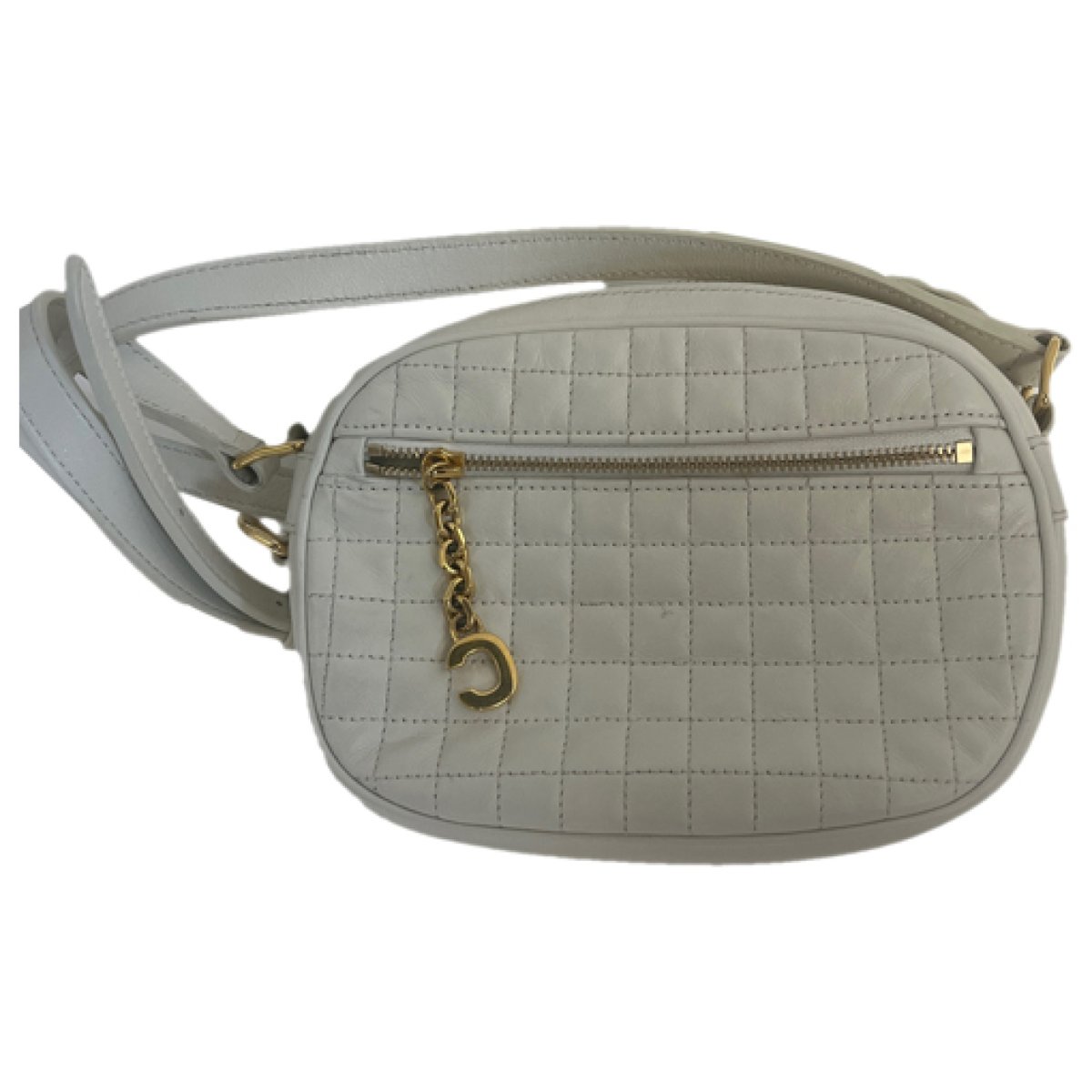 Charm leather crossbody bag