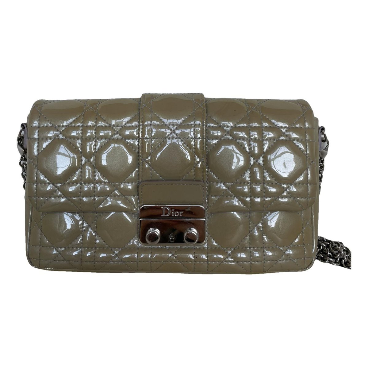 Miss Dior patent leather crossbody bag