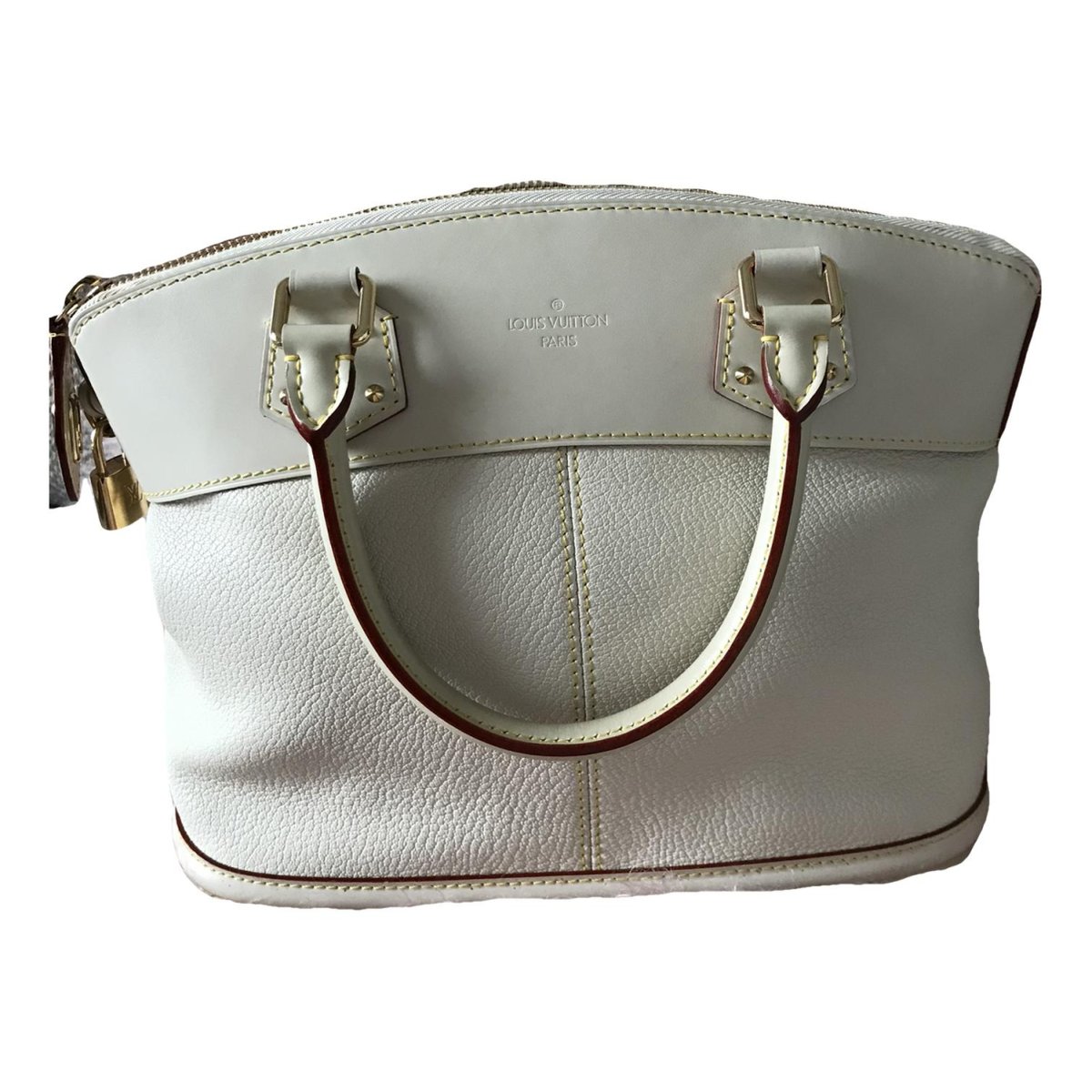 Lockit leather handbag
