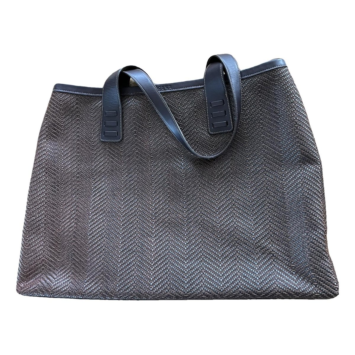 Basket Bag leather tote