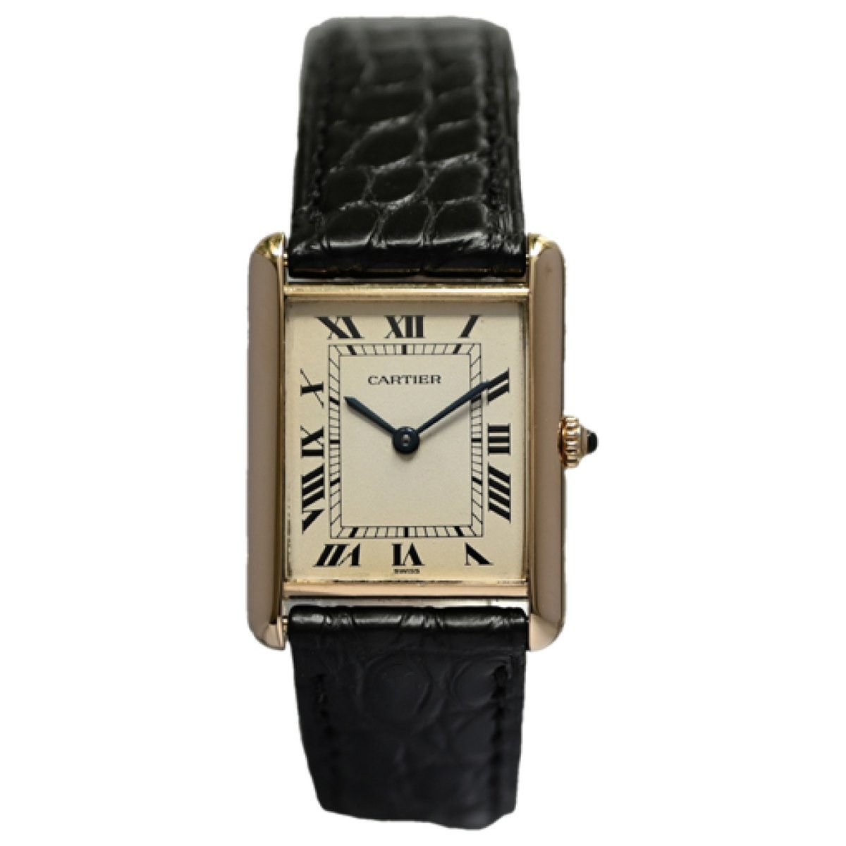 Tank Louis Cartier yellow gold watch