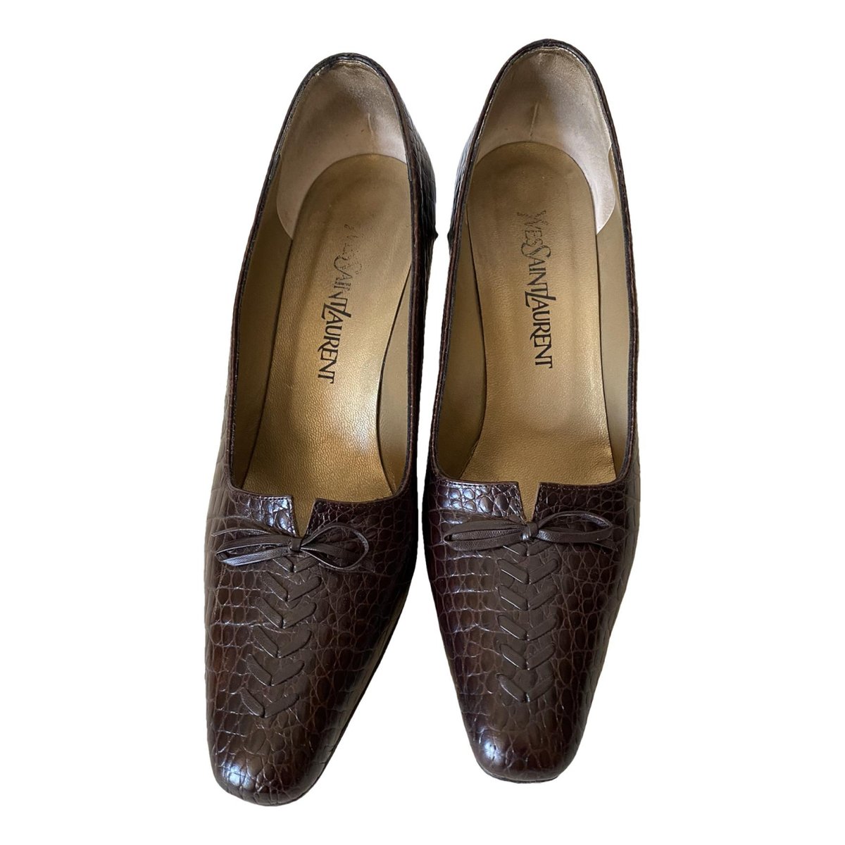 Palais leather heels