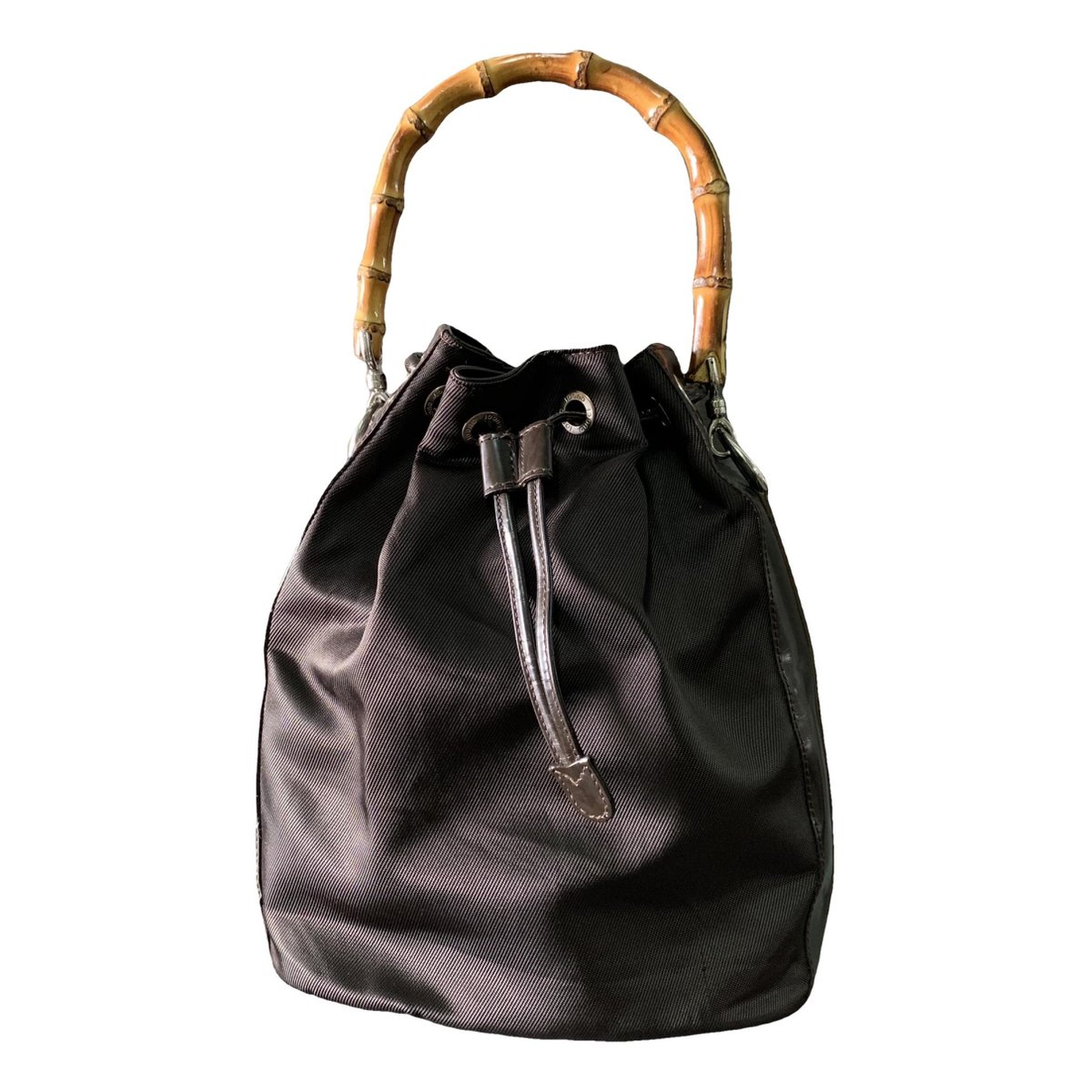 Vintage Bamboo cloth handbag