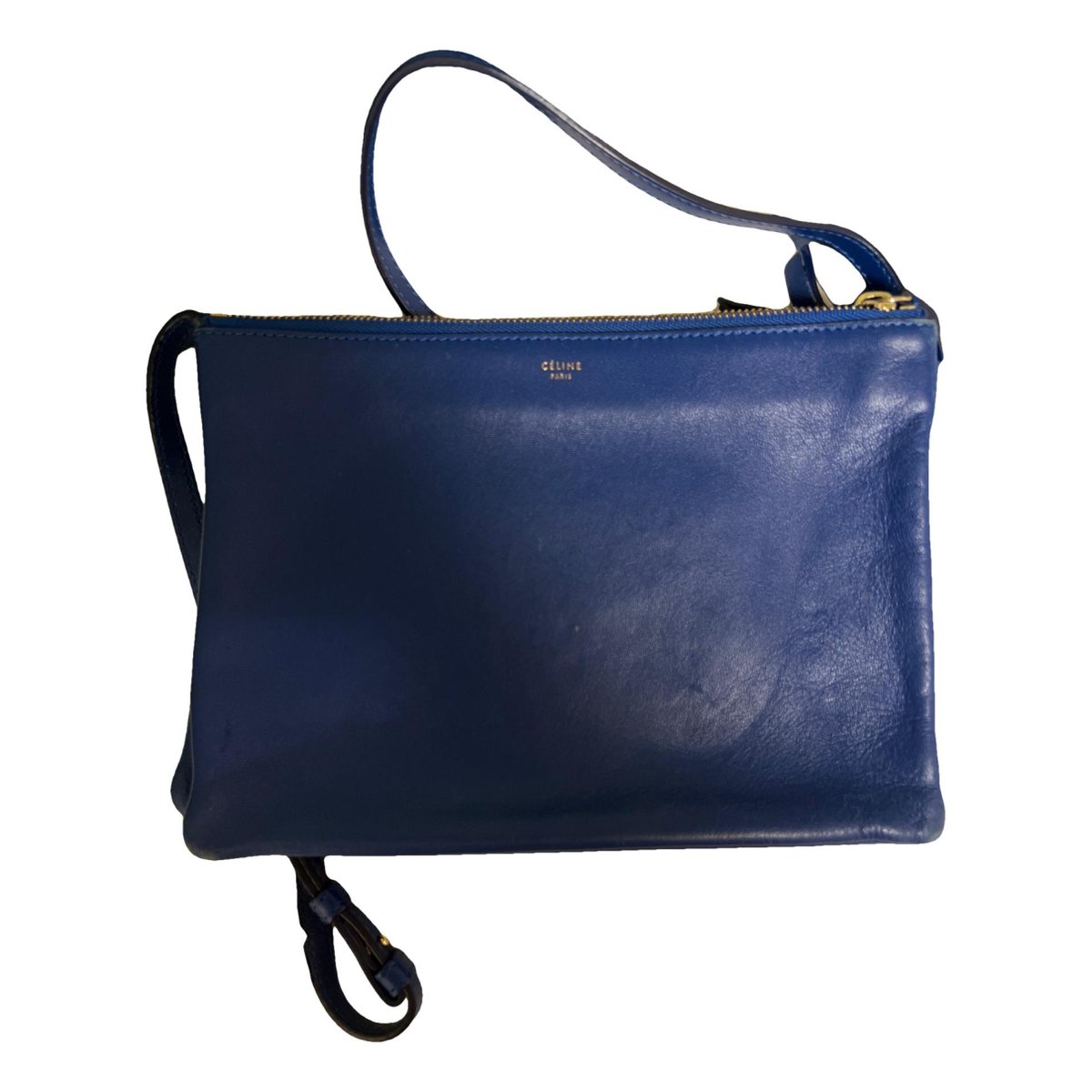 Trio leather crossbody bag
