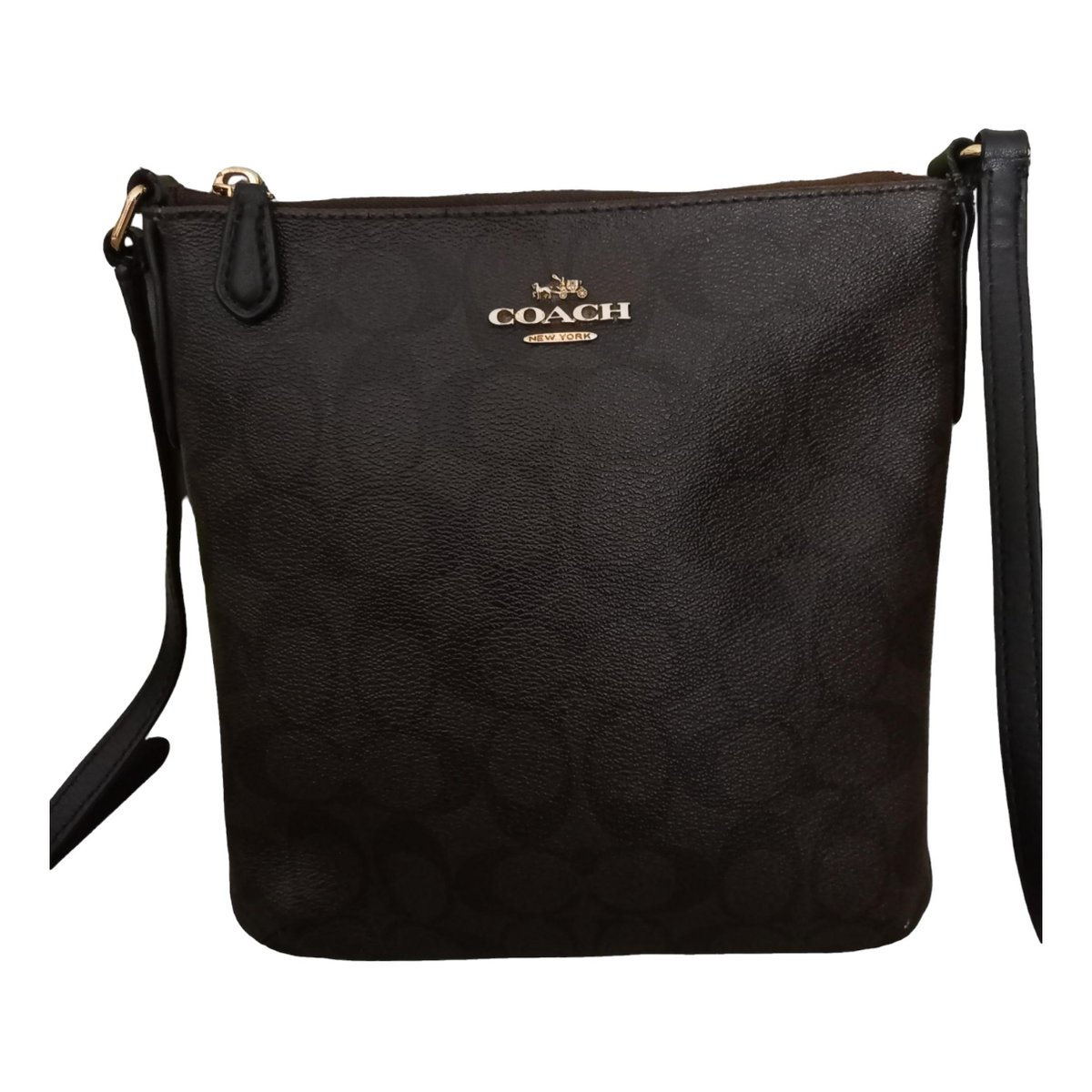 Signature Sufflette leather crossbody bag