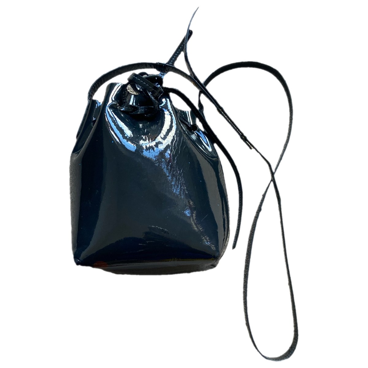 Bucket vegan leather mini bag